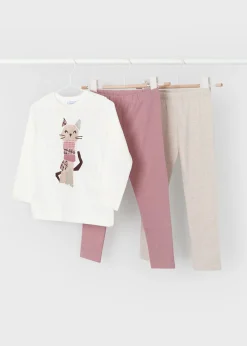 Mayoral Girl 3 Piece Kitten Set