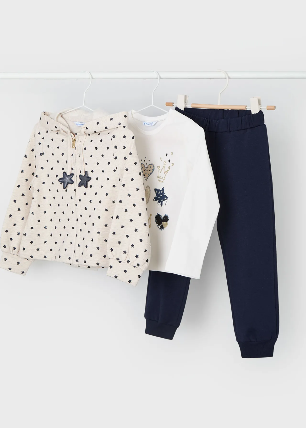 Mayoral Girl 3 Piece Star Tracksuit