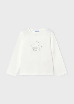 Mayoral Girl Basic Flower T-Shirt