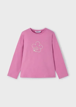 Mayoral Girl Basic Flower T-Shirt