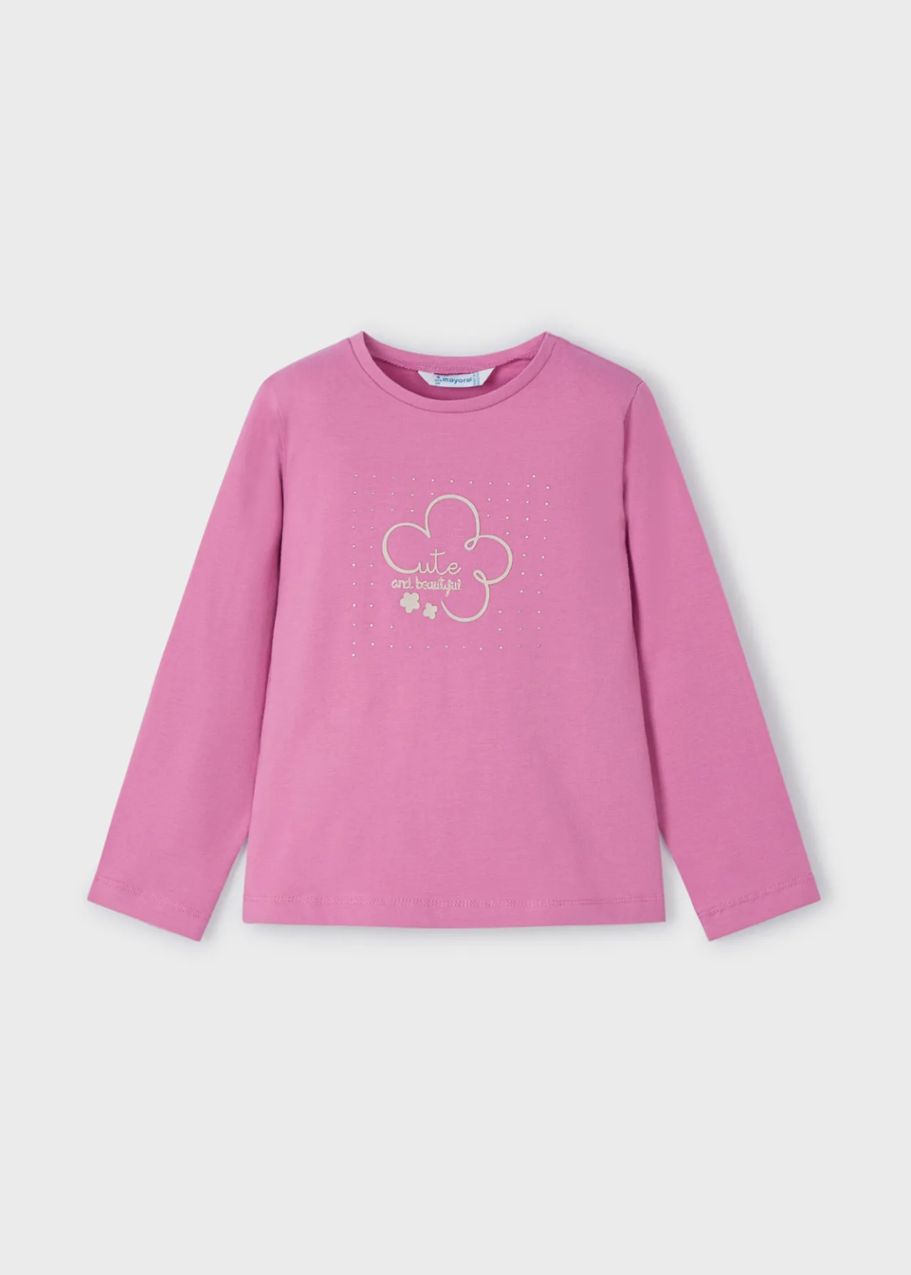 Mayoral Girl Basic Flower T-Shirt