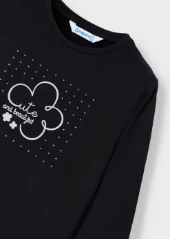 Mayoral Girl Basic Flower T-Shirt