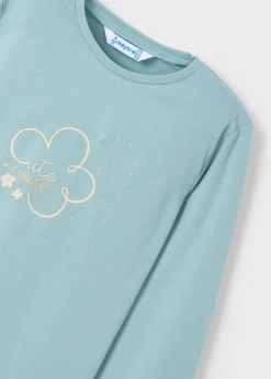 Mayoral Girl Basic Flower T-Shirt