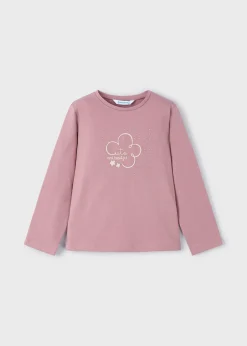 Mayoral Girl Basic Flower T-Shirt