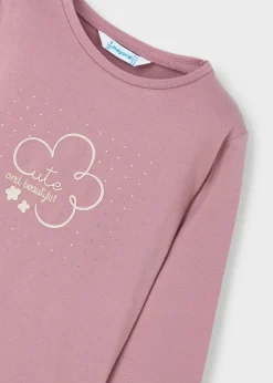 Mayoral Girl Basic Flower T-Shirt
