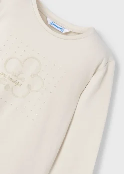 Mayoral Girl Basic Flower T-Shirt
