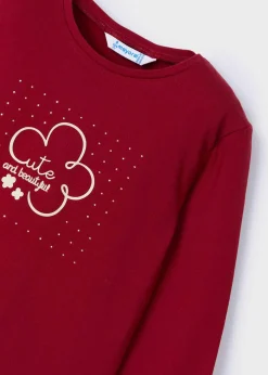 Mayoral Girl Basic Flower T-Shirt