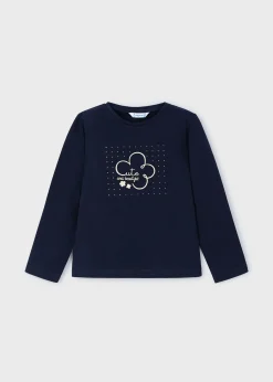 Mayoral Girl Basic Flower T-Shirt