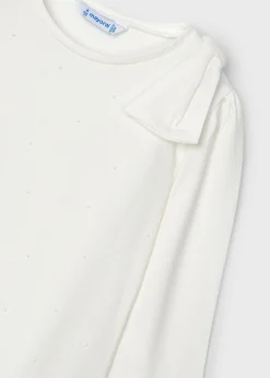 Mayoral Girl Bow T-Shirt