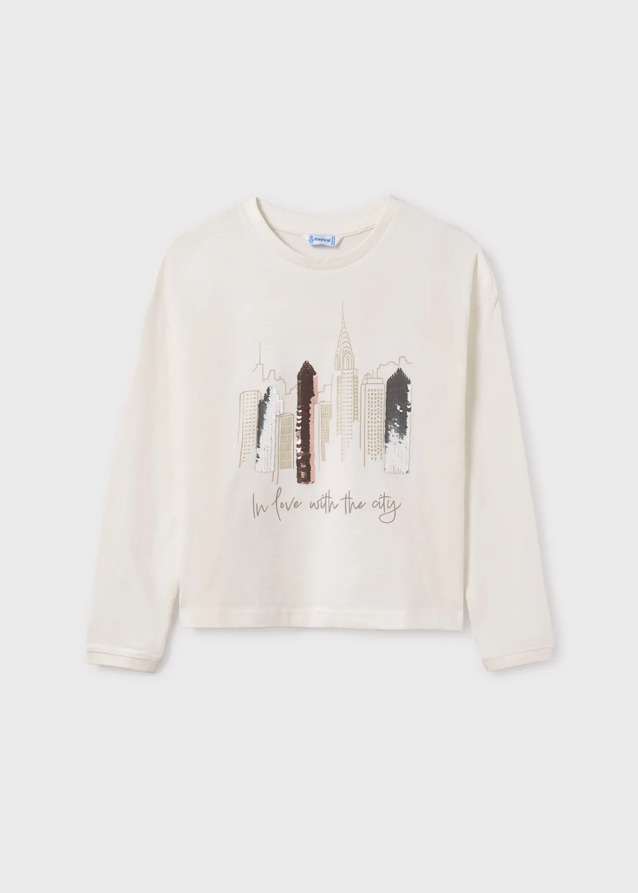 Mayoral Girl City Print T-Shirt