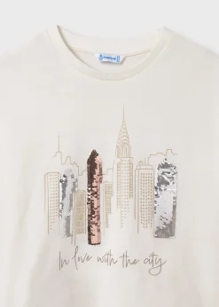 Mayoral Girl City Print T-Shirt