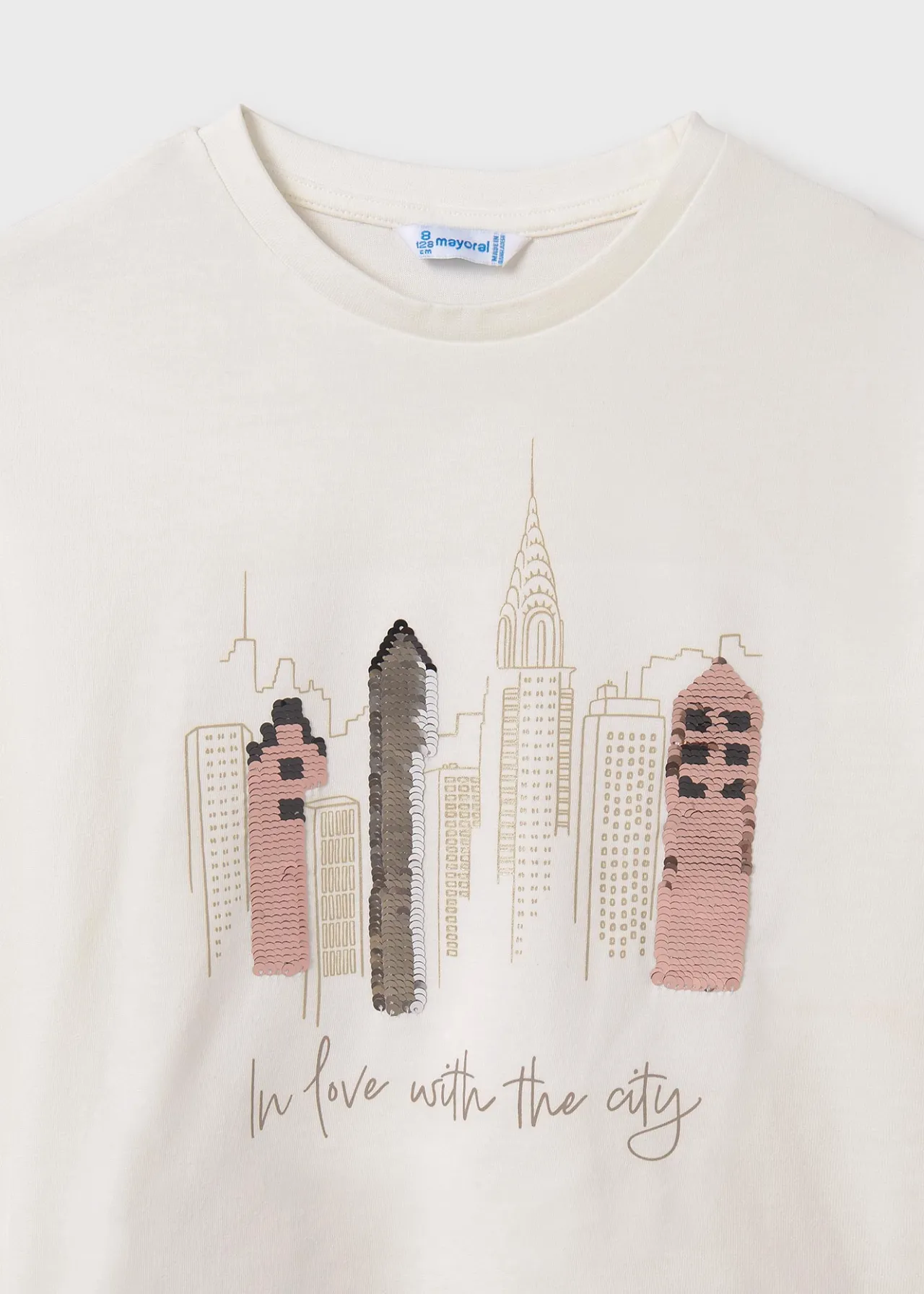 Mayoral Girl City Print T-Shirt