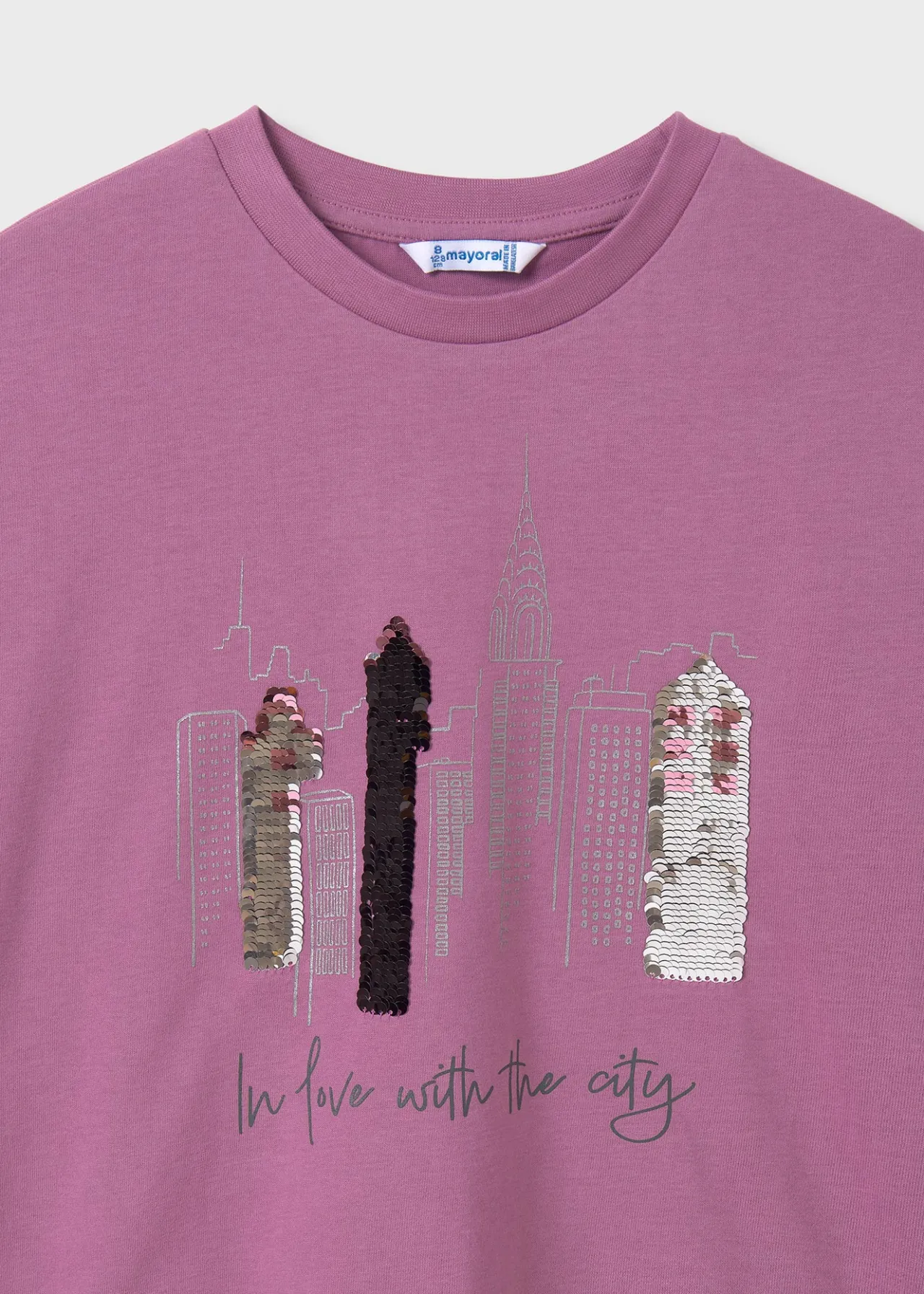Mayoral Girl City Print T-Shirt
