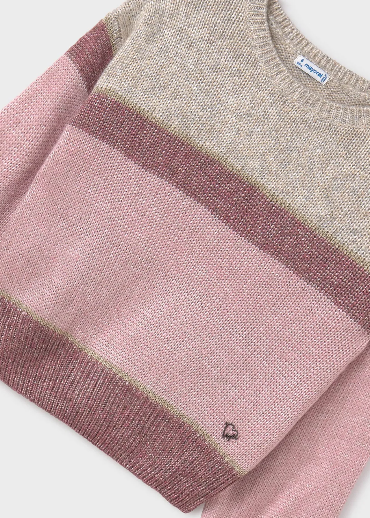 Mayoral Girl Color Block Sweater