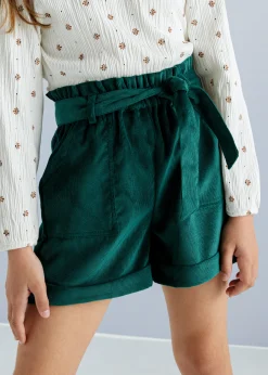 Mayoral Girl Corduroy Shorts
