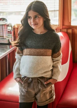 Mayoral Girl Corduroy Shorts