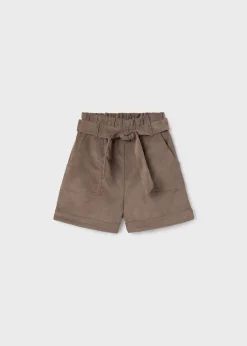 Mayoral Girl Corduroy Shorts
