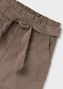 Mayoral Girl Corduroy Shorts