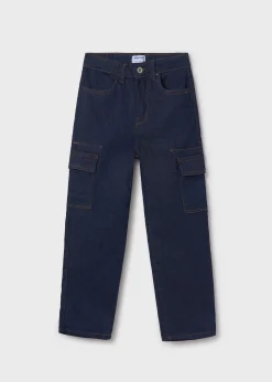Mayoral Girl Denim Cargos