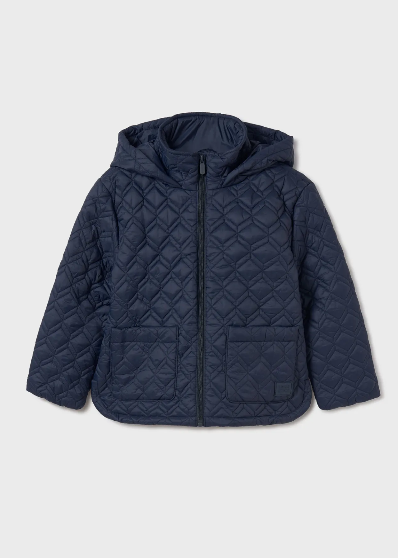 Mayoral Girl Diamond Quilted Coat