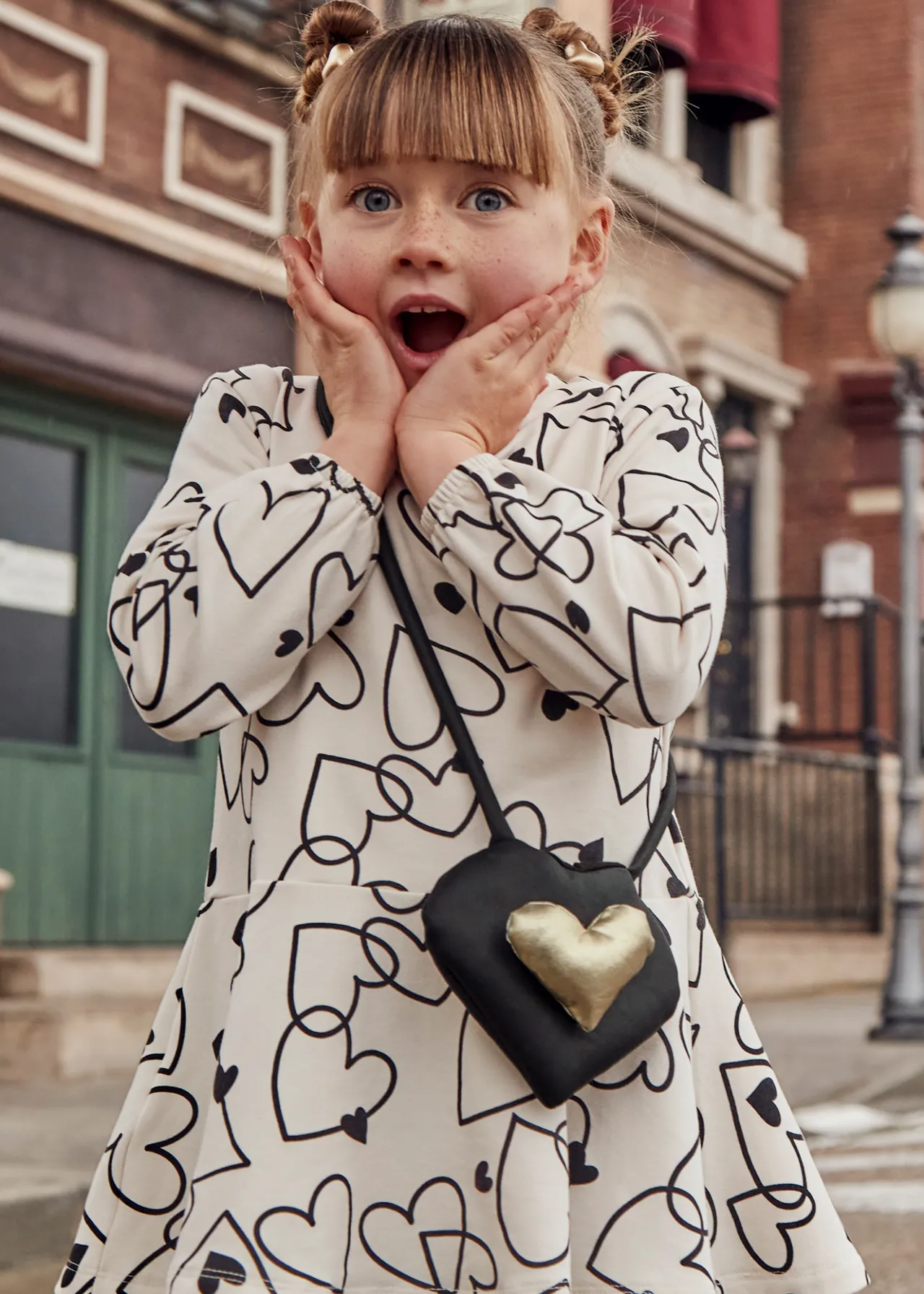 Mayoral Girl Dress with Bag