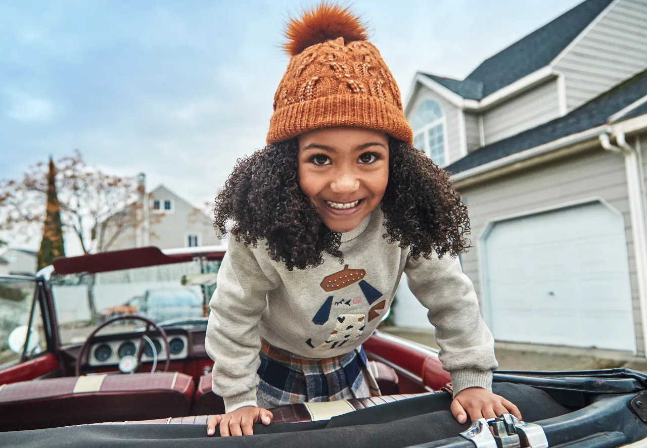 Mayoral Girl Embroidered Sweatshirt