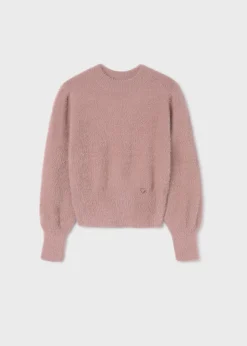 Mayoral Girl Faux Fur Sweater