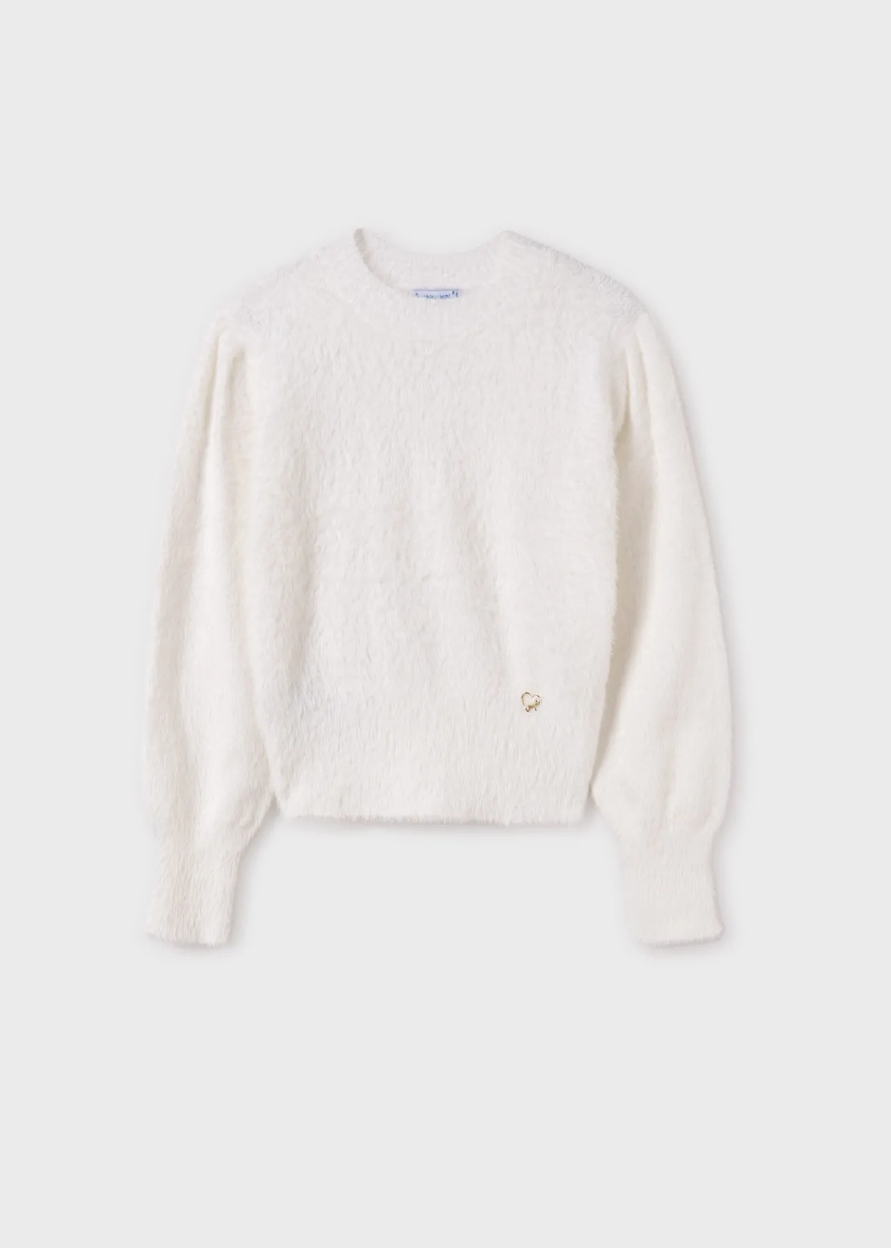 Mayoral Girl Faux Fur Sweater