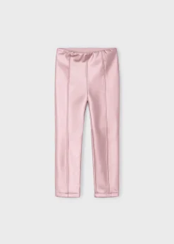 Mayoral Girl Faux Leather Leggings