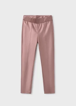Mayoral Girl Faux Leather Leggings