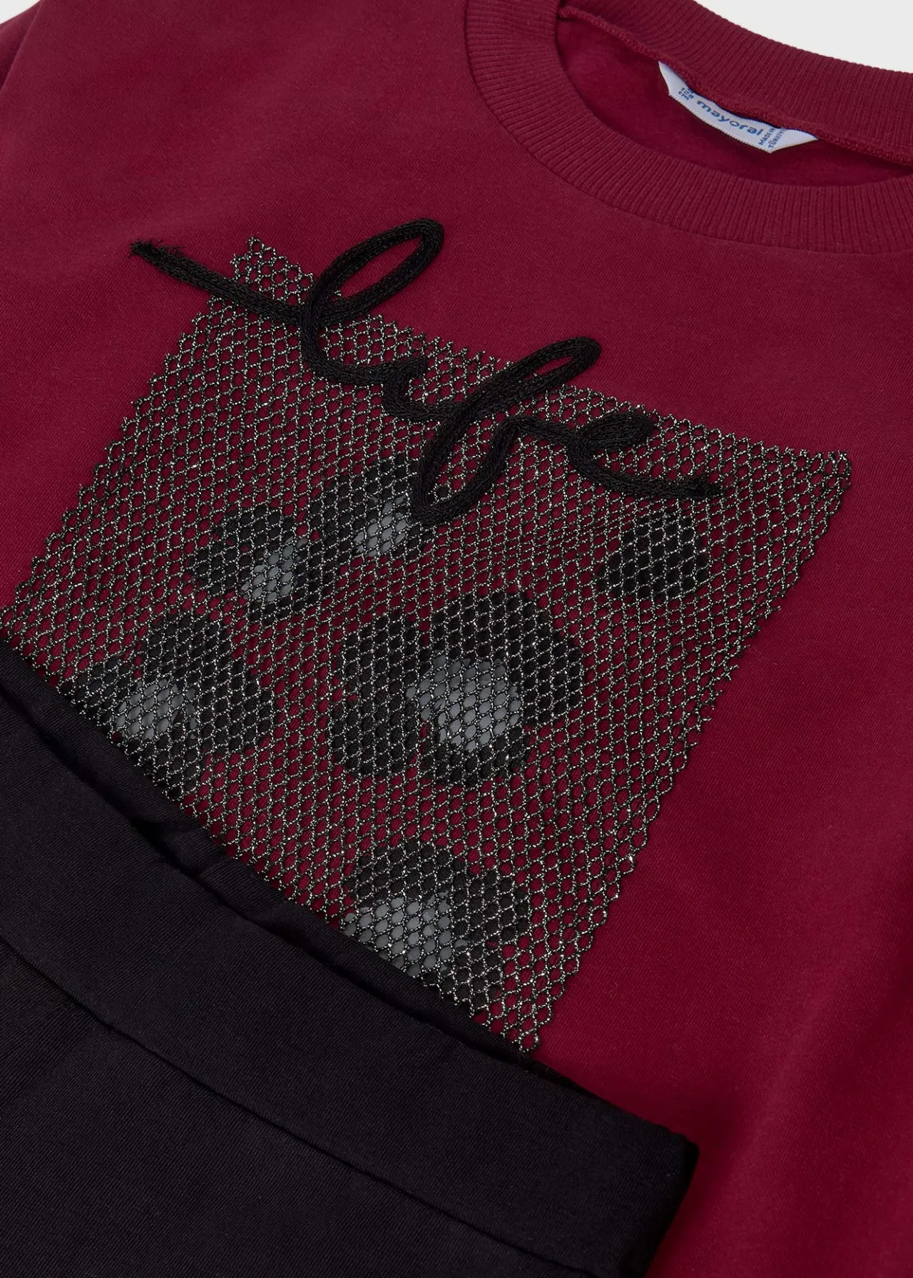 Mayoral Girl Flared Leggings and Sweatshirt Set