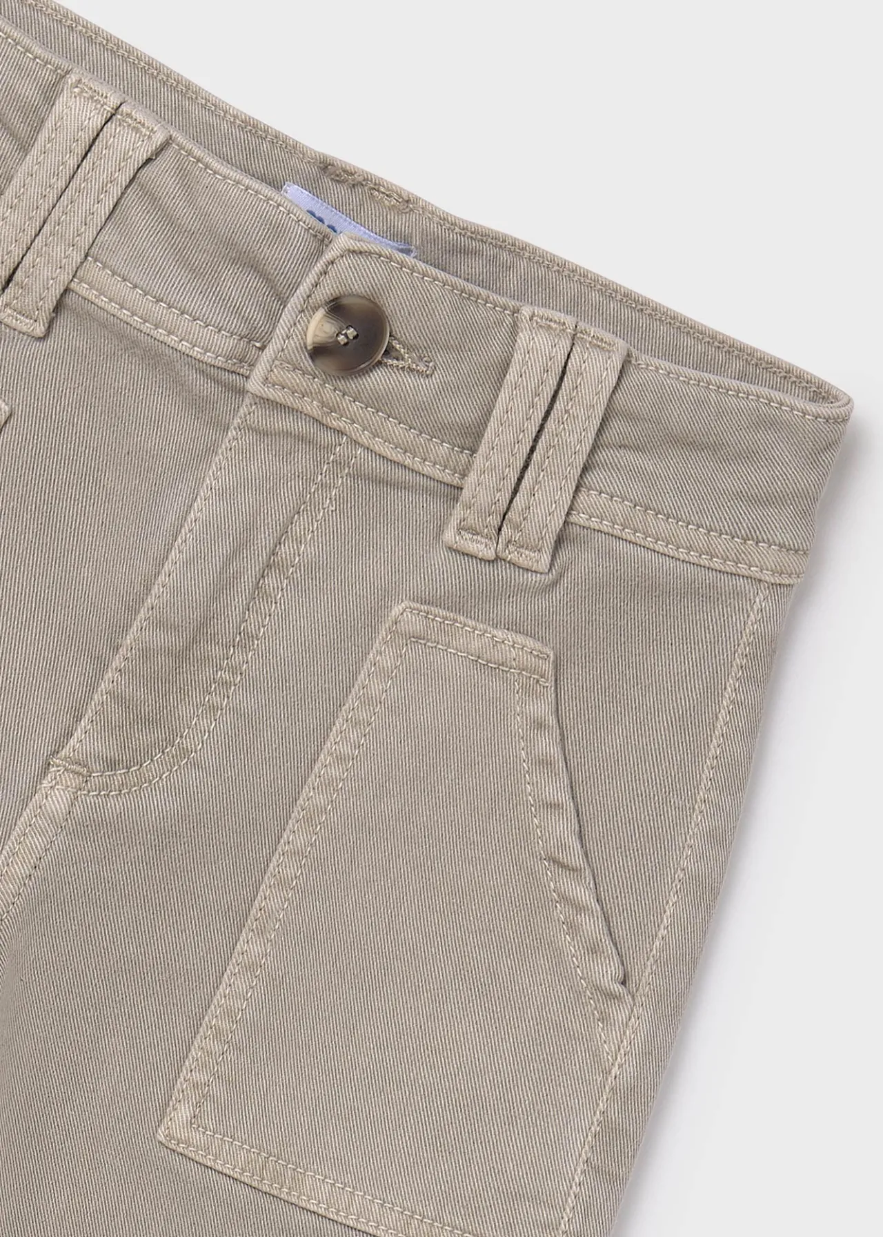 Mayoral Girl Flared Twill Pants