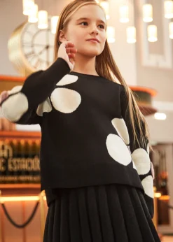 Mayoral Girl Floral Sweater