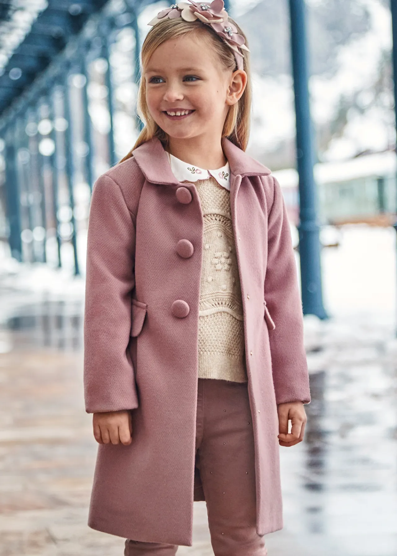 Mayoral Girl Formal Coat