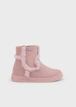 Mayoral Girl Fur Detail Boots