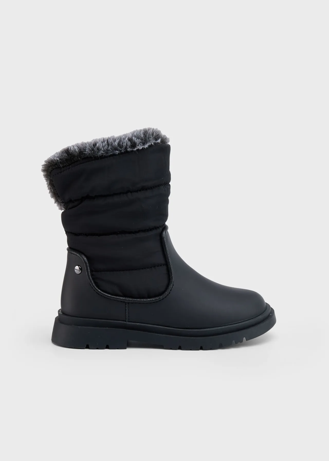 Mayoral Girl Fur Lined Boots