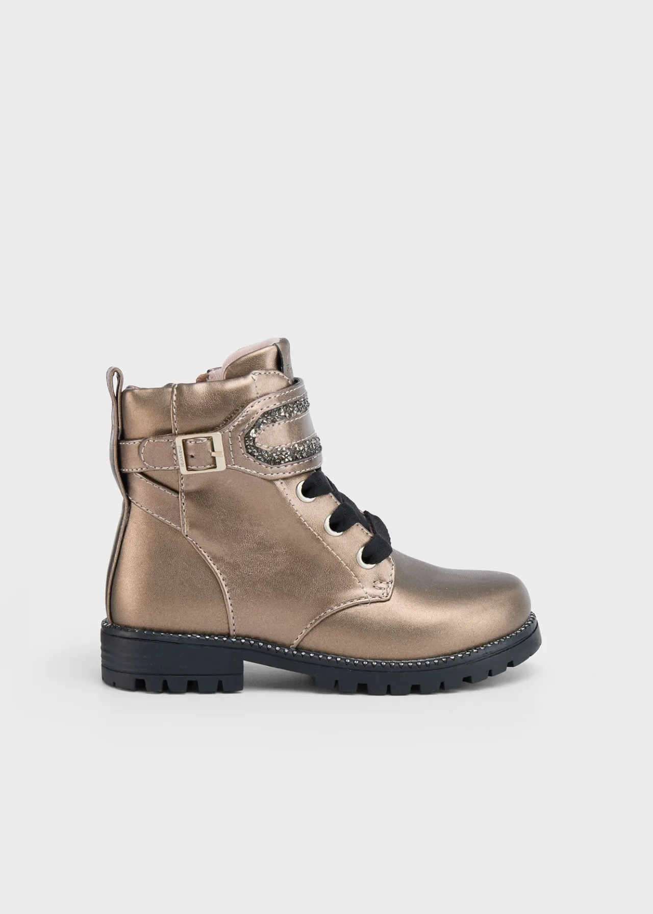 Mayoral Girl Glitter Biker Boots