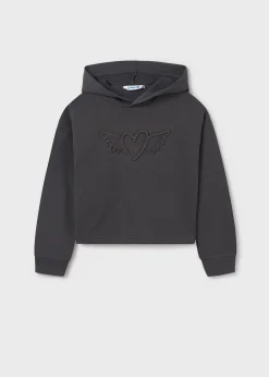 Mayoral Girl Heart Hoodie