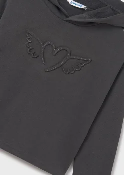 Mayoral Girl Heart Hoodie