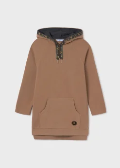 Mayoral Girl Hooded Sweatshirt Dress