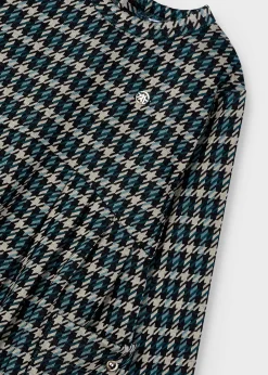 Mayoral Girl Houndstooth Dress