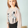 Mayoral Girl Intarsia Puppy Sweater