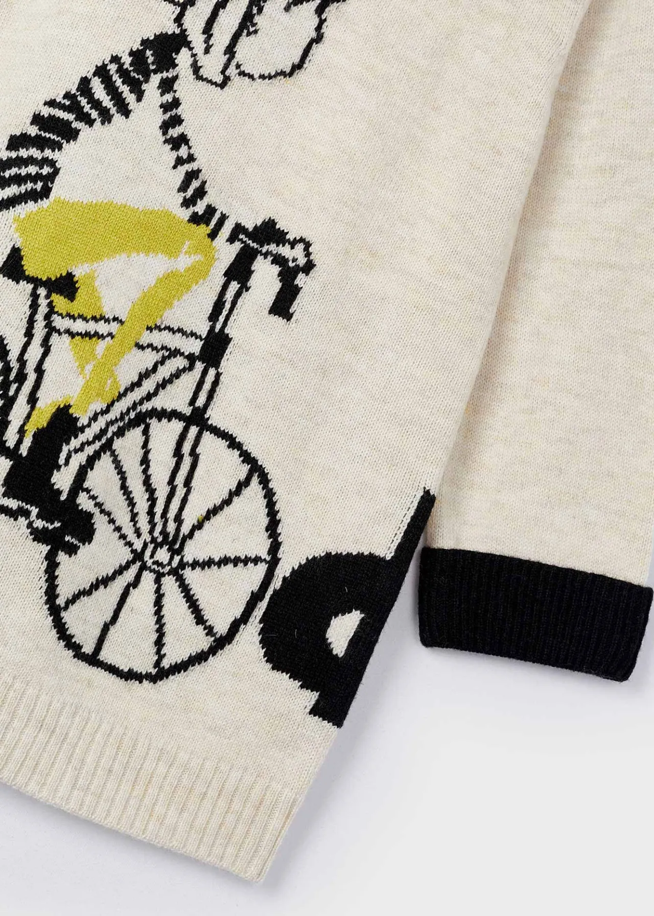 Mayoral Girl Knit Bike Sweater Dress