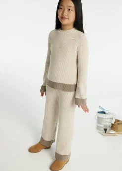 Mayoral Girl Knit Sweater and Pants Set