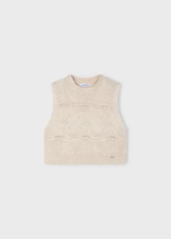 Mayoral Girl Knit Vest