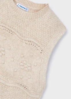 Mayoral Girl Knit Vest