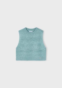 Mayoral Girl Knit Vest