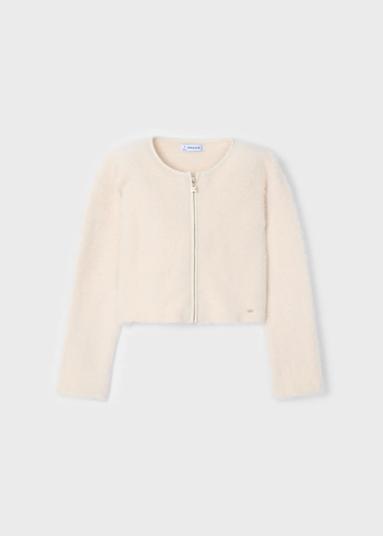 Mayoral Girl Knit Zip Cardigan