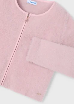 Mayoral Girl Knit Zip Cardigan
