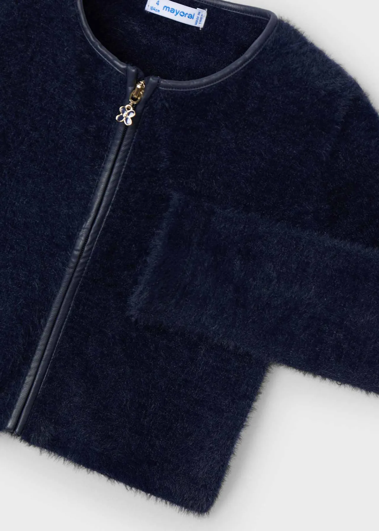 Mayoral Girl Knit Zip Cardigan